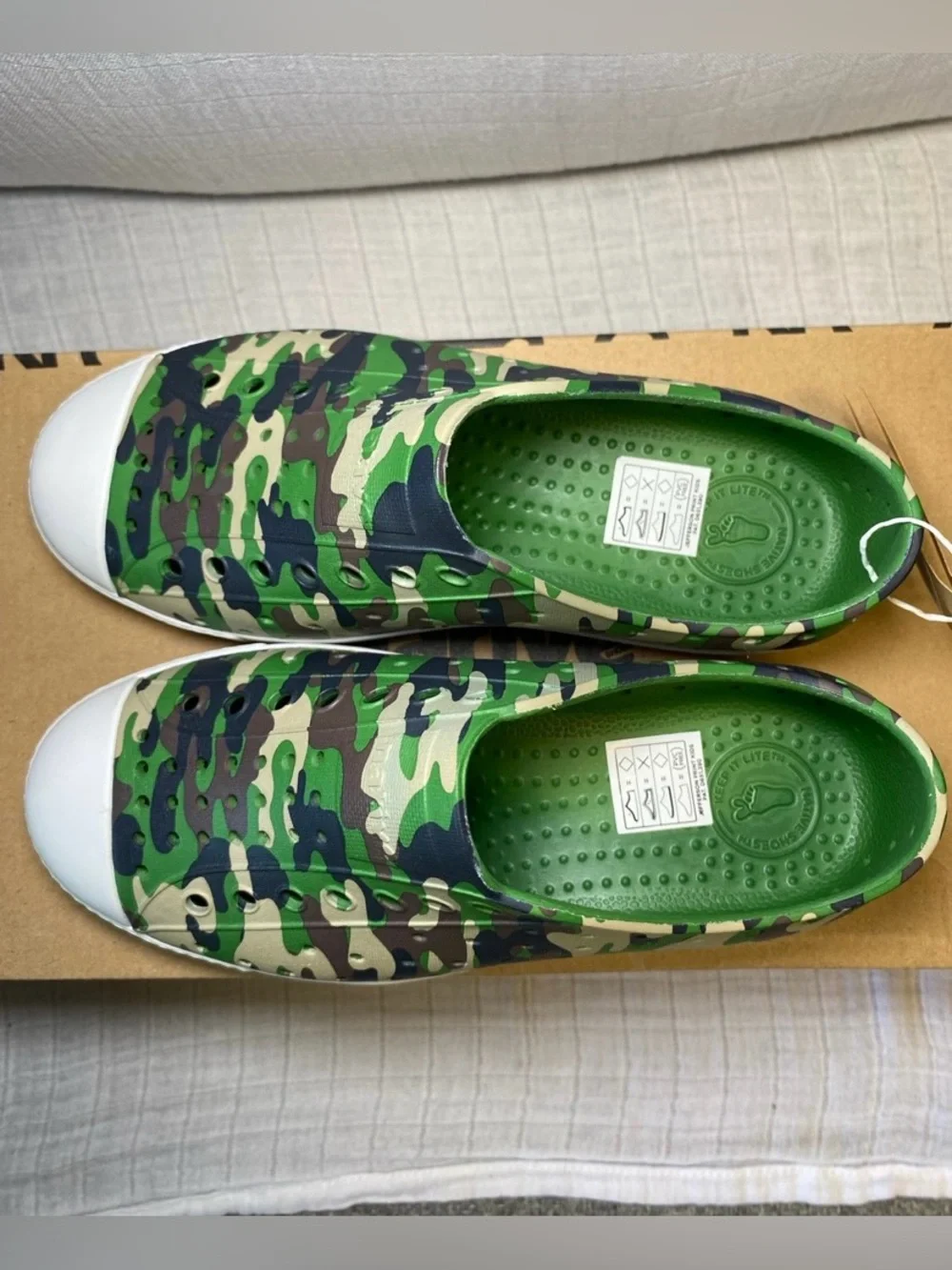Native Camo Slip On